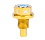 NRG Magnetic Oil Drain Plug - M12x1.25 - Gold - Part # NOP-200CG