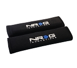 NRG Seat Belt Pads - Black - Part # SBP-27BK