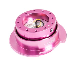 NRG Gen 2.5 Quick Release Kit - Pink Body / Pink Ring with Paddles - Part # SRK-250PK