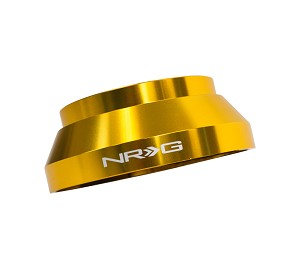 NRG Short Steering Wheel Hub Adapter - Chrome Gold - Cadillac Chevrolet GMC Pontiac Saturn - Part # SRK-177H-CG