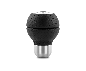 MOMO Shift Shifter Gear Knob Race Black Perforated Leather / Airleather - Part # RACAIR